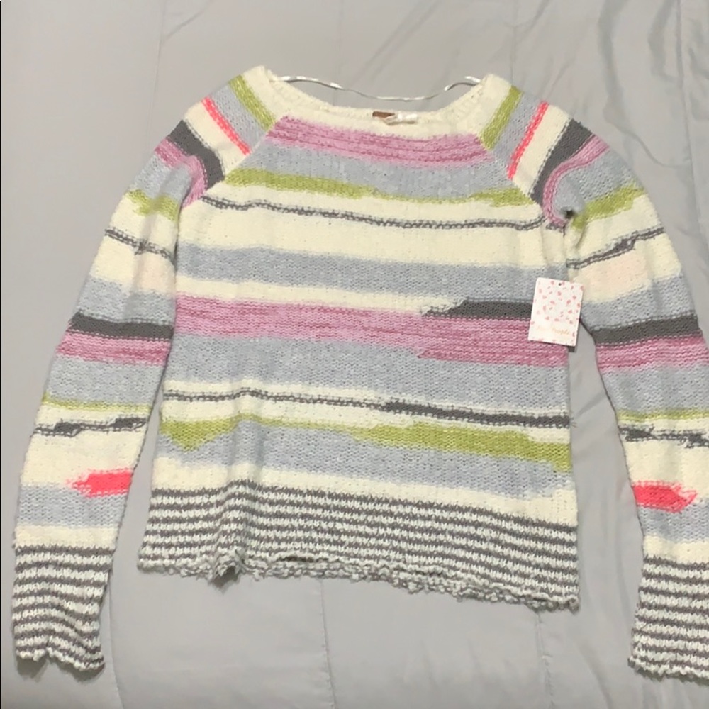 free people knit sweater